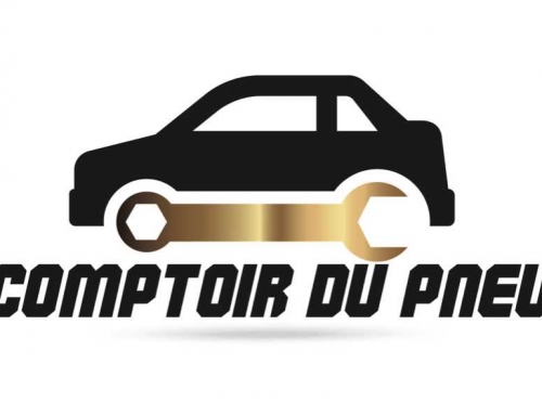 Création Logo et design cartes de visite – Le comptoir du pneu